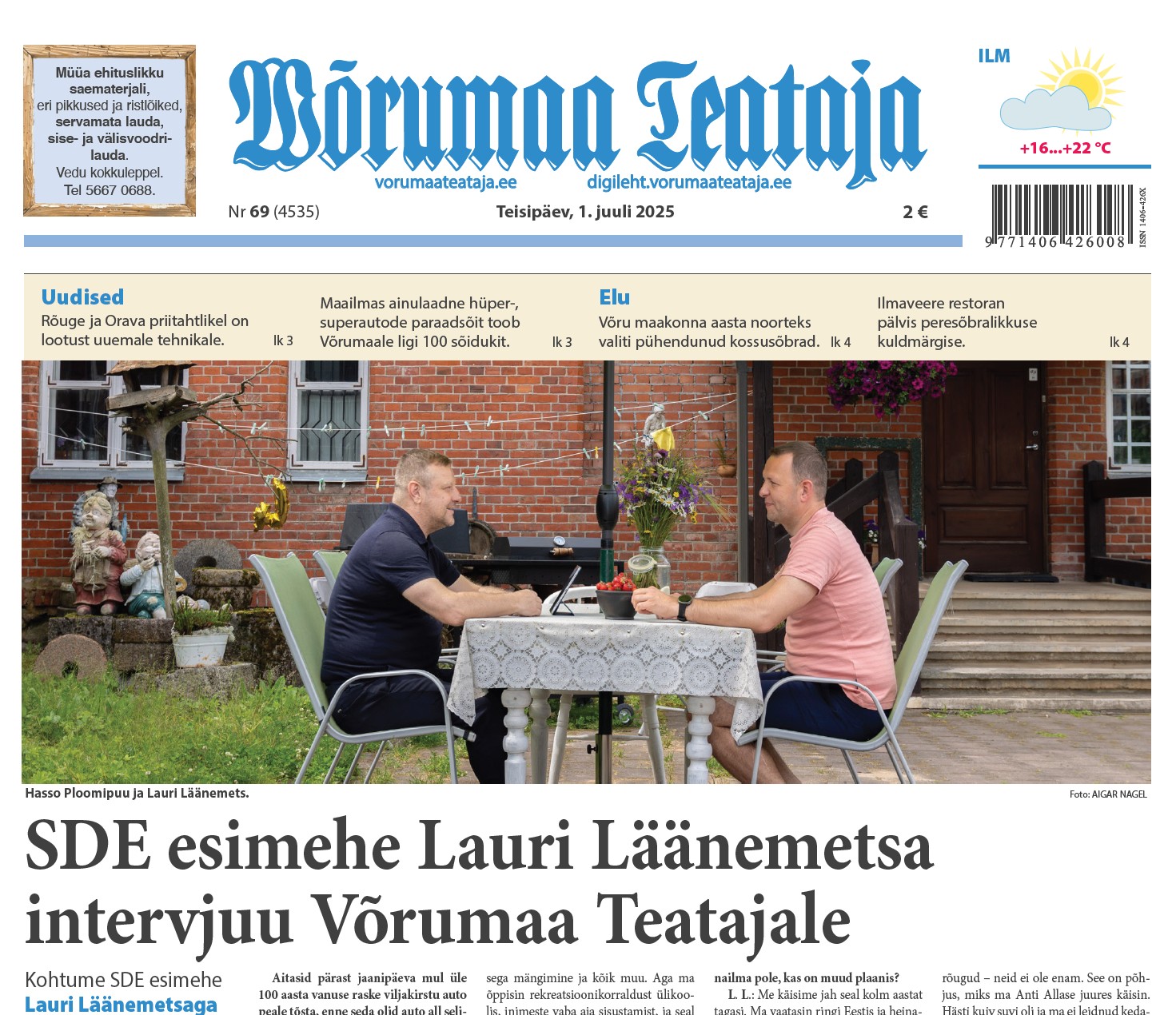 1. juuli digileht 2025